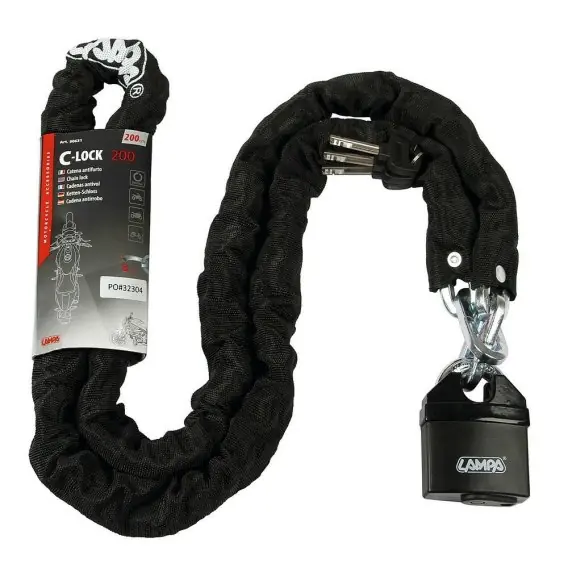 Szybka dostawa 90631 C-Lock 200, łańcuch ze stali hartowanej - 200 cm